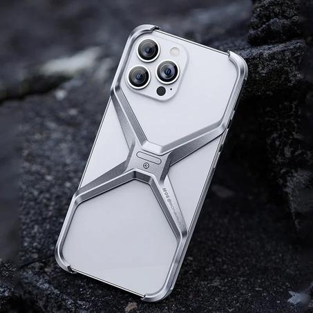 X Shape Anti-Fall Bare iPhone Case