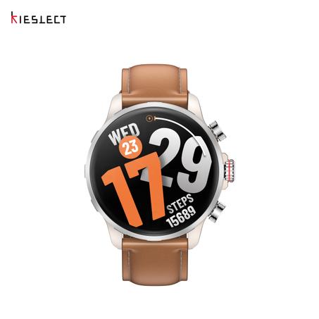 Kieslect Smart Calling Watch Kr 3 (Leather strap)