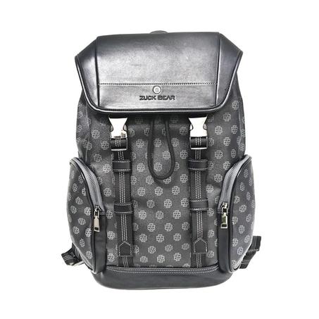 Zuckbear Gerald Series Leather Backpack - Black