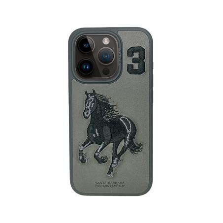 iPhone 15 Pro Max Coque - Santa Barbara Genuine Leather Case BORIS Series