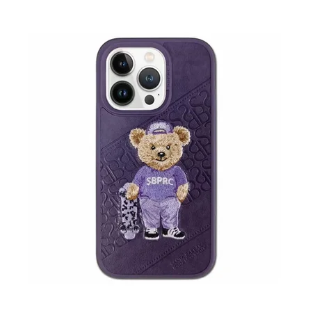 iPhone 14 Pro Coque - Santa Barbara Genuine Leather Case Crete Series