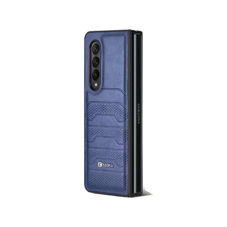 Coque de luxe en cuir pour Samsung Z Fold 4
