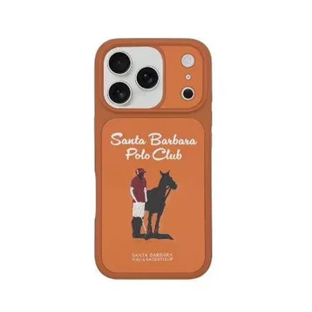 iPhone 17 Pro Max Original Santa Barbara Polo Racquet Club QUESTA  - (ORANGE)