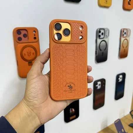 iPhone 17 Pro Max Original Santa Barbara Polo Racquet Club KNIGHT - (ORANGE)