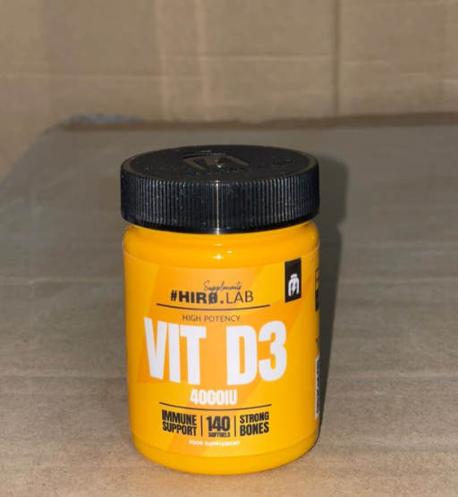 Hiro Lab Vitamin D3 4000 IU – 140 Softgels
