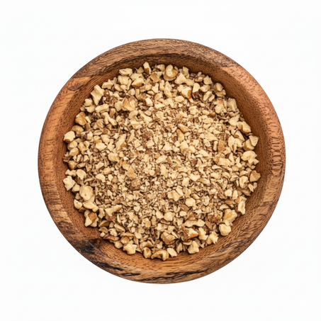 الكركاع المهرمش (الجوز المفتت)