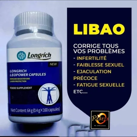 LIBAO LONGRICH COMPLEMENT DE FERTILITE POUR HOMME