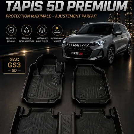 🚙 Tapis Carbon 5D GAC GS3