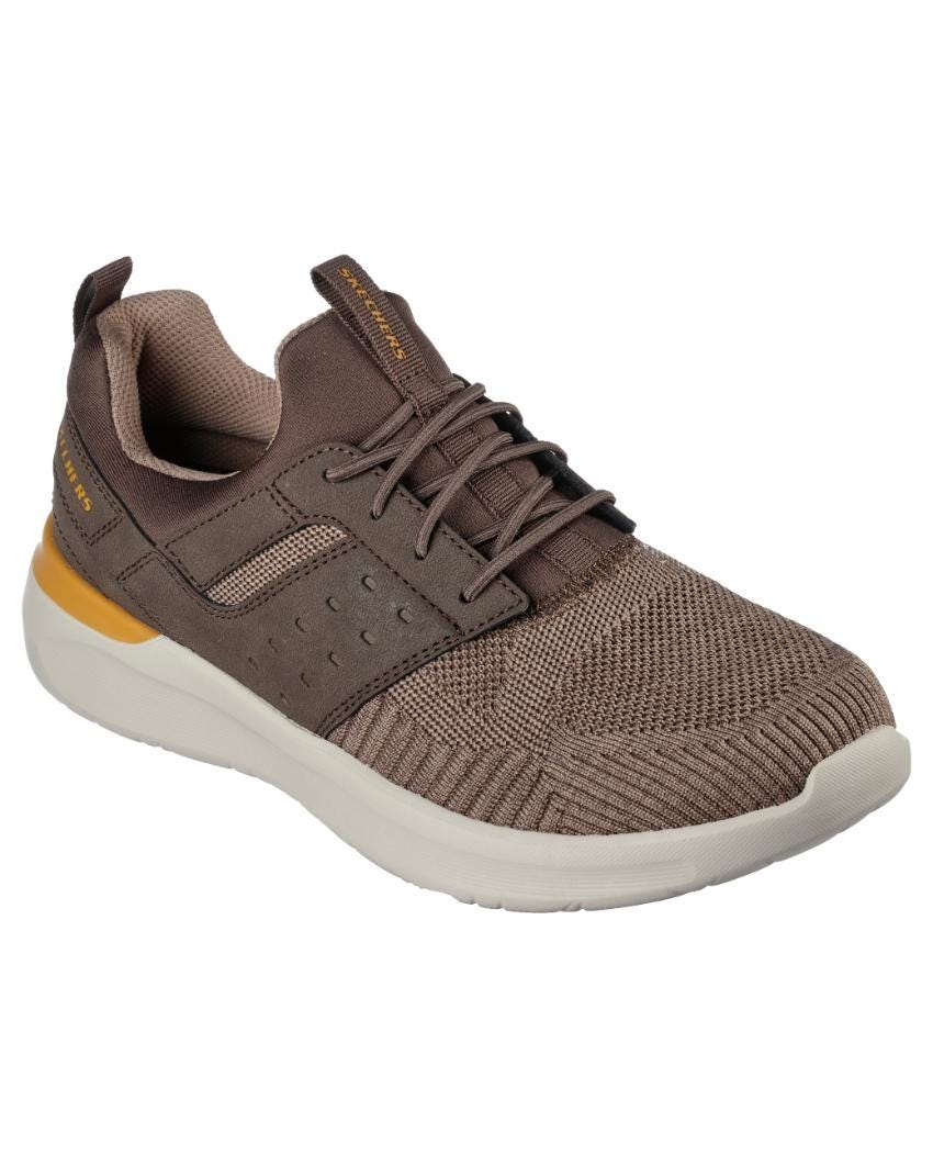 Skechers Lattimore Radium Taupe – Casual Knit & Mesh Sneaker | M-Square Algeria