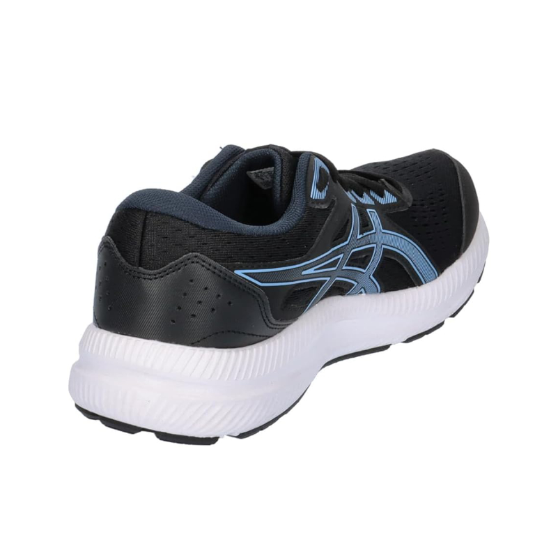 Asics GEL-Contend 8 Black Blue Bliss – Premium Comfort Running Shoes | M-Square Algeria