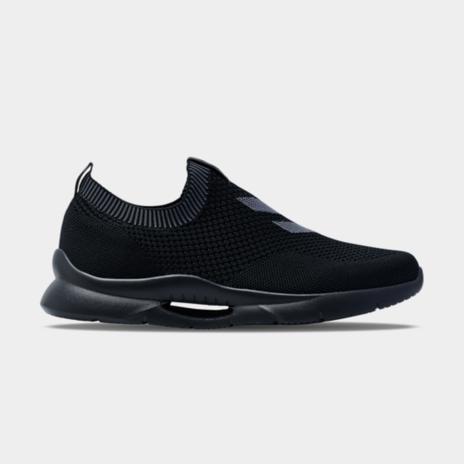 Hummel Tatum Seamless Black – Slip-On Knit Sneaker | M-Square Algeria