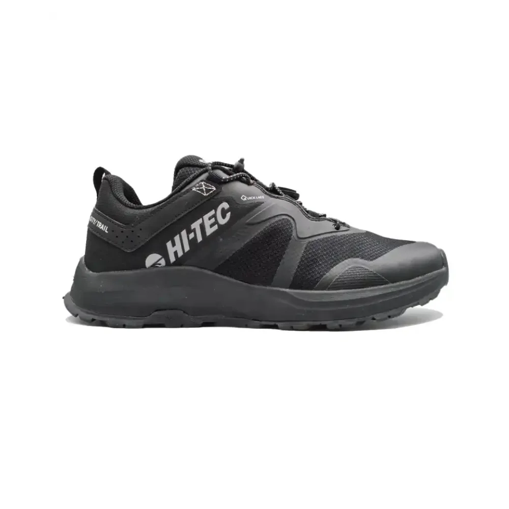 Hi-Tec  Commute Dz Black – Urban Comfort & Everyday Walking Shoes