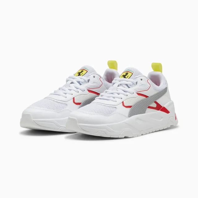 PUMA Trinity SILVER Rosso Corsa – Motorsport Lifestyle Sneaker | M-Square Algeria