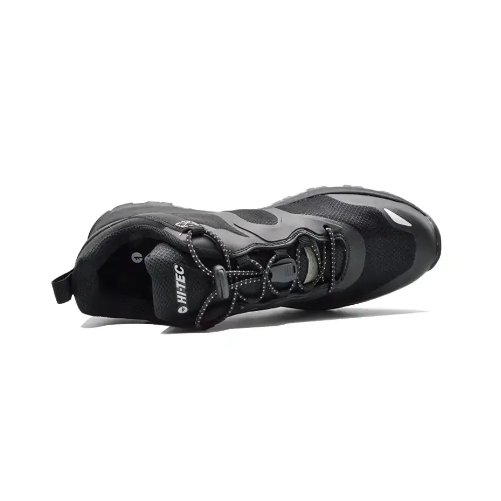 Hi-Tec  Commute Dz Black – Urban Comfort & Everyday Walking Shoes