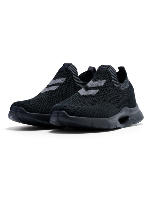 Hummel Tatum Seamless Black – Slip-On Knit Sneaker | M-Square Algeria