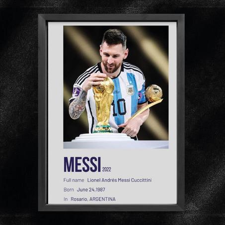 LIONEL MESSI -POSTER-