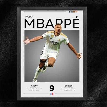 Kylian MBAPPE-POSTER-