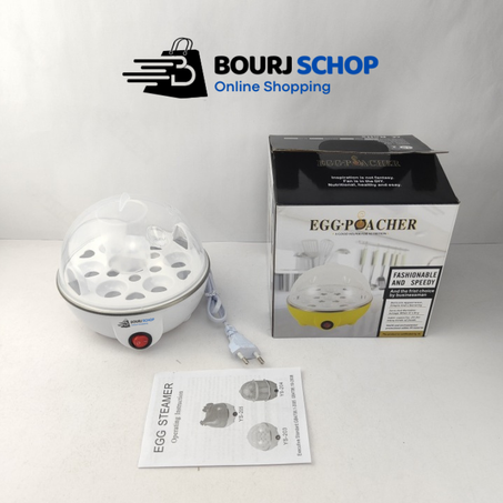سلاقة البيض الكهربائية (جهاز طهي البيض بالبخار)