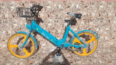 دراجة كهربائية مستعملة  بطاريتها جيدة