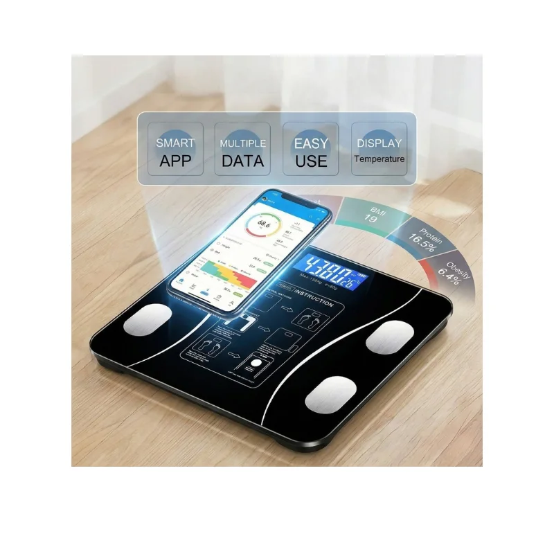 Balance Pèse-Personne Connectée Bluetooth