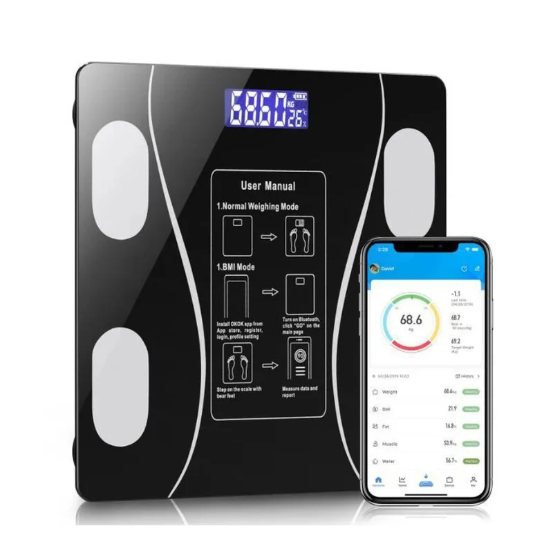 Balance Pèse-Personne Connectée Bluetooth