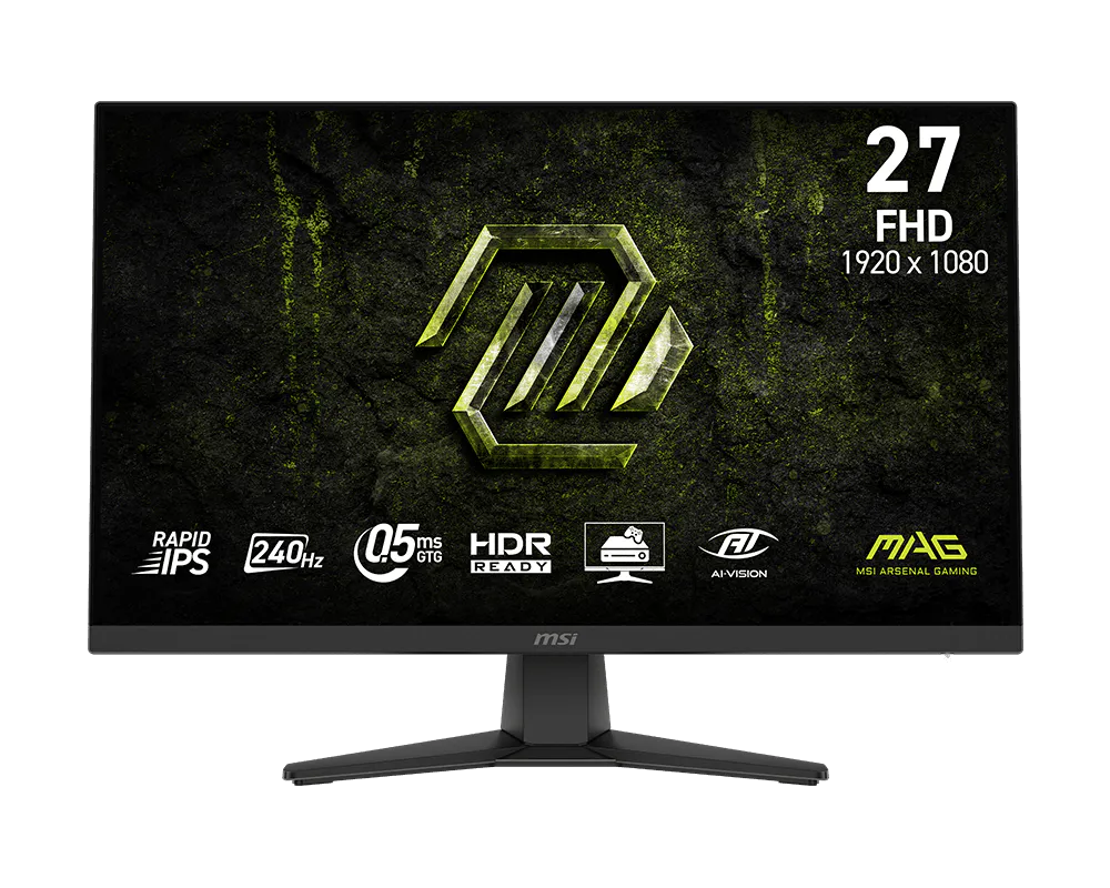 MONITOR MSI MAG 272F X24 FHD 27 240HZ 0.5MS