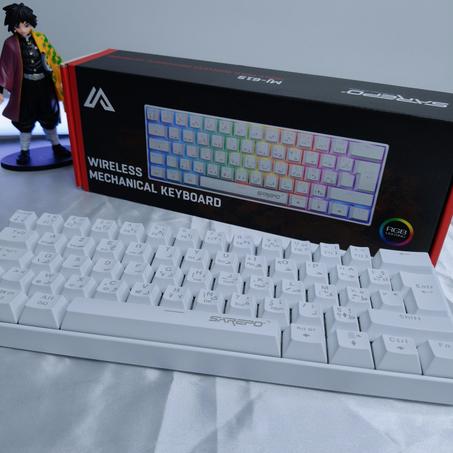 TRI-MODE Mechanical keyboard SAREPO MJ-61S