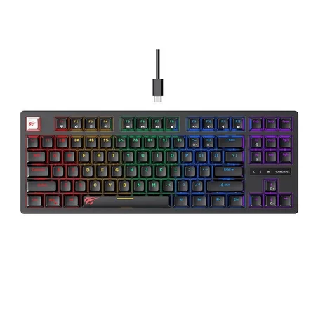 Keyboard HAVIT KB892L BLUE STWITCHES 75%