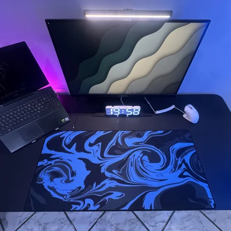 Mousepad strata liquid Blue