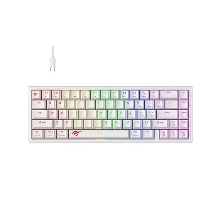 Keyboard HAVIT KB874L red STWITCHES 60%