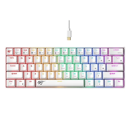 Keyboard HAVIT KB903L red STWITCHES 60%