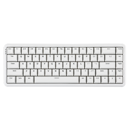 AJAZZ AK680 MAX Type-C wired 8K PINK Mechanical Keyboard With Magnetic Switch