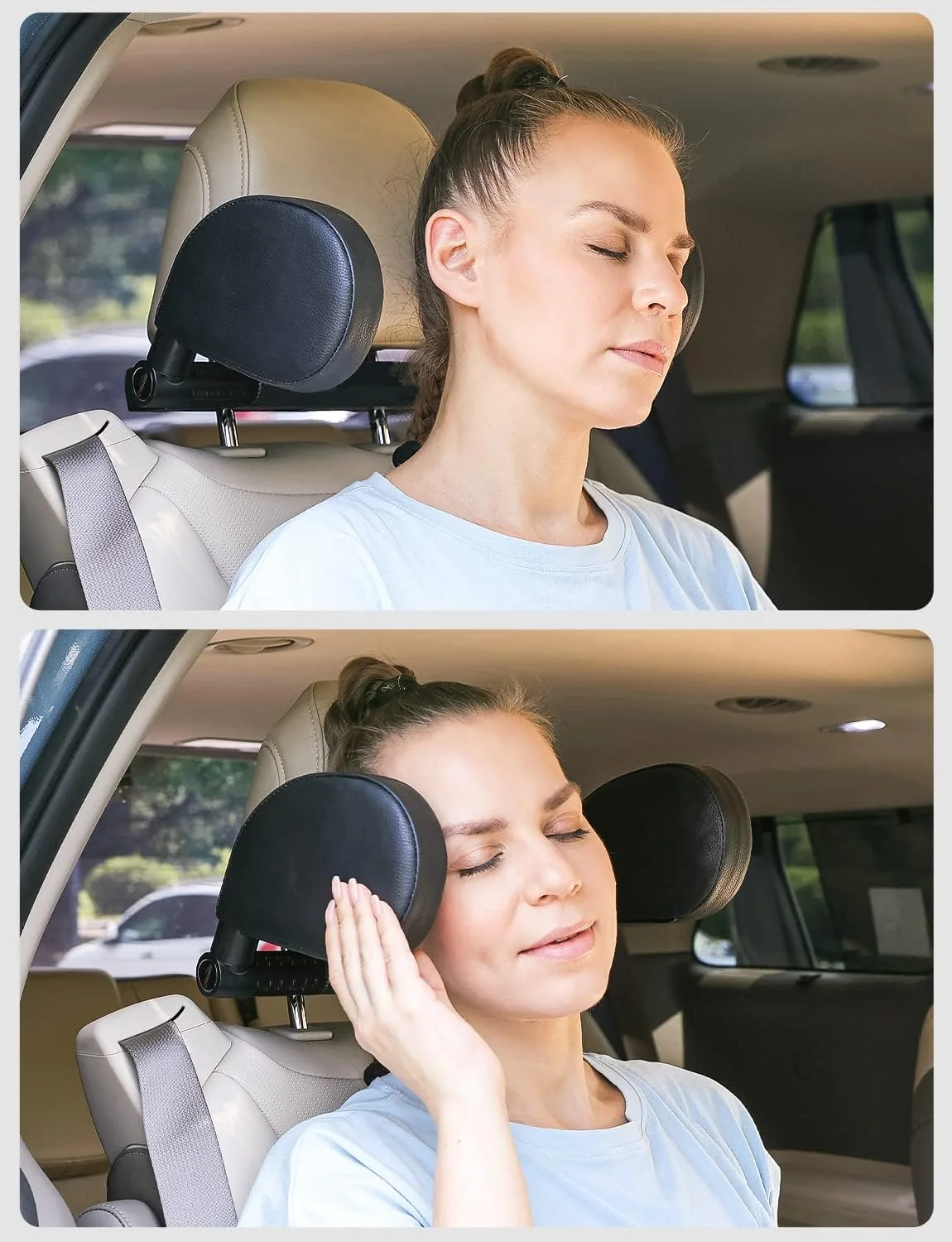 Supporto ergonomico regolabile per collo e testa • Ideale per adulti e bambini™