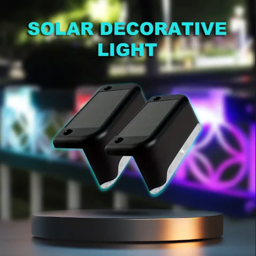 LUZ SOLAR PARA ESCALERAS PACK DE 2 DECORATIVA LIGHT