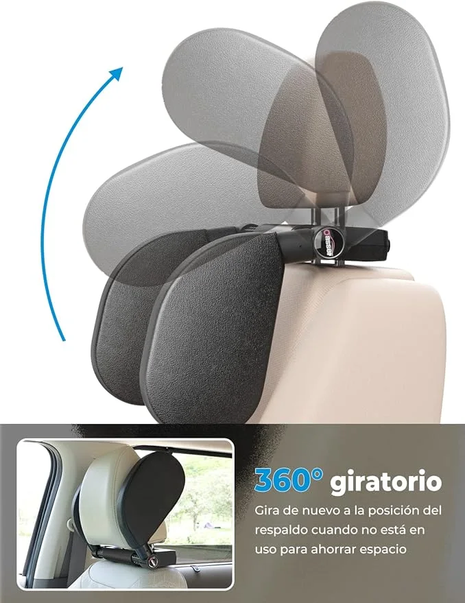 Supporto ergonomico regolabile per collo e testa • Ideale per adulti e bambini™