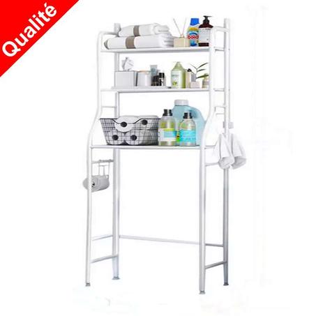 منظم الحمام بثلاث أرفف