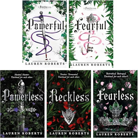 The Powerless Trilogy & Prequel by Lauren Roberts (Powerless, Powerful, Reckless and Fearless)