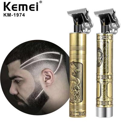 Kemei – tondeuse à cheveux sans fil pour hommes, rasoir à tête chauve, 0mm