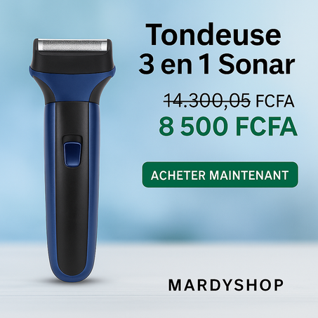 TONDEUSE SONAR 3 EN 1