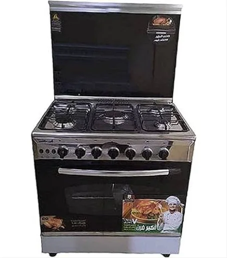 بوتاجاز تكنو 5 شعله 60*80 استالس