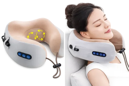 OREILLER DE MASSAGE CERVICAL