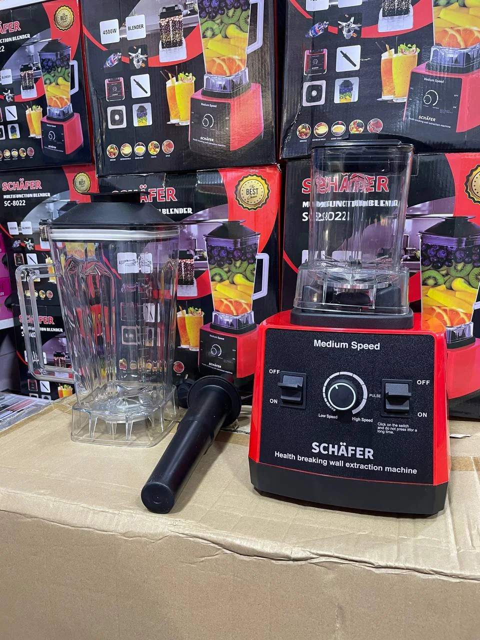 خلاط إحترافي متعدد الاستعمالات بسعة 2.5 لتر