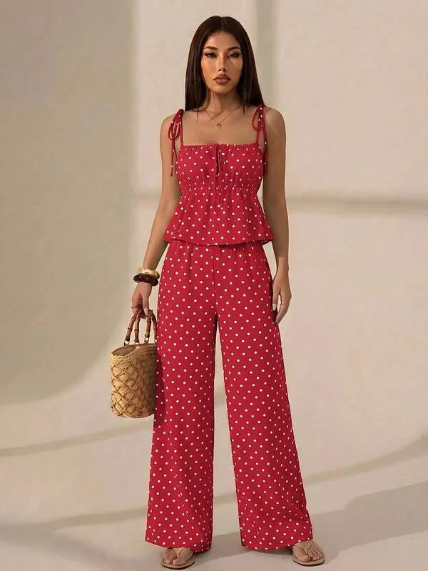 Ensemble Élégance à Pois
