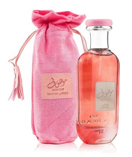 عطر موصوف وردي