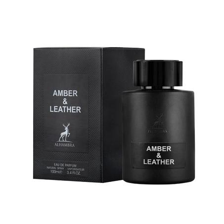 AMBER AND LEATHER