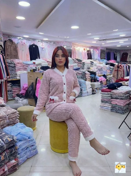 بيجاما كشمير ميبرة برسومات كيوت