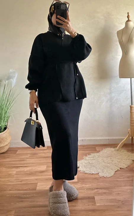 Ensemble cumono +jup longue