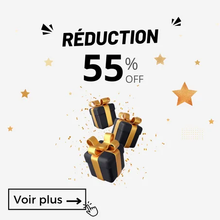 -55% L'offre se termine en fin de semaine