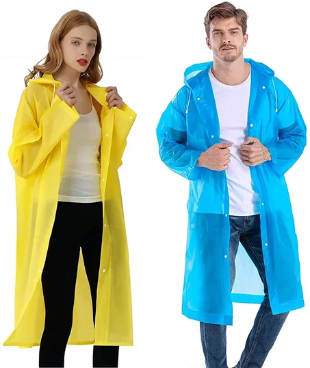 Manteau de pluie imperméable à capuche 🔥 ESSAI AVANT PAYÉ 🔥