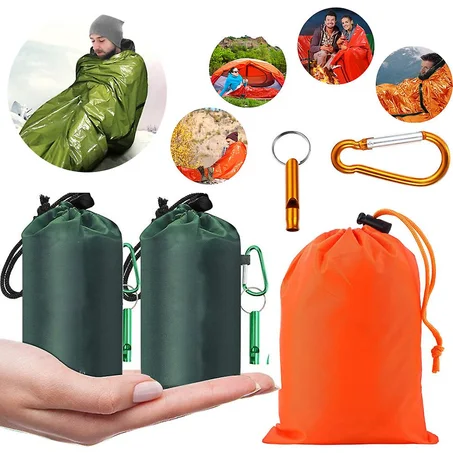 Sac de couchage thermique d'urgence
